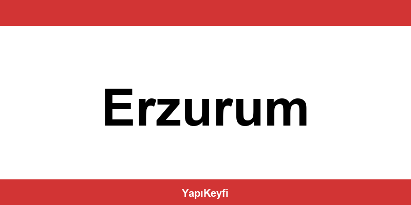 Bauhaus Erzurum şubelerinin telefon numarası