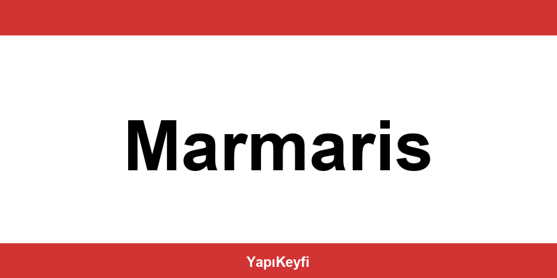 Bauhaus Marmaris şubelerinin telefon numarası